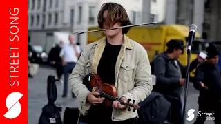 Cam Nicholson (No Permit) - Pachelbel's Canon in D Major - AMAZING loop pedal violin