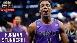 FURMAN STUNS VIRGINIA!! JP Pegues on the game winning shot! | 2023 NCAA Tournament | AFTER DARK