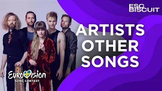 Eurovision 2024: Artists Other Songs