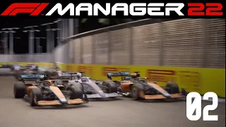 Crash Causes First Red Flag Of The Season!!!!- F1 Manager 22 Career Mode EP 2