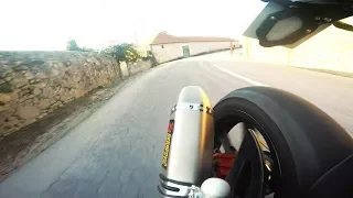 KEEWAY RKF 125 WITH EXHAUST AKRAPOVIC FAKE