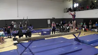 Level 3 Beam USAG Florida State Meet 9 years old 9.40 Olivia Artiga