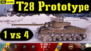 World of Tanks T28 Prototype Replay - 7 Kills 3.2K DMG(Patch 1.6.1)