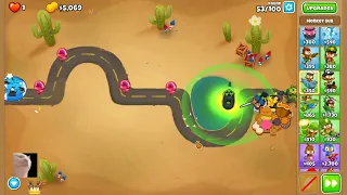 End of the Road Chimps Easy Strategy [No Abilities] 57k Cash left