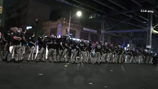 Army of NYPD CRT Cops Disperses 4th of July Crowds / Bronx NYC 7.4.23