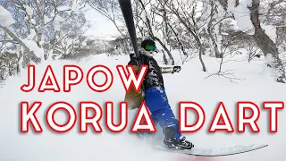 Japow: Riding the Korua Shapes Dart