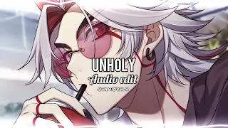 Sam Smith, Kim Petras-Unholy [audio edit]