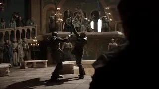 Game Of Thrones - Bronn fights for Tyrion Lanninster