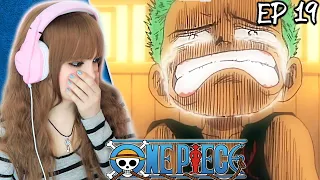 ZORO'S TRAGIC PAST.. One Piece Episode 19 REACTION | OP Anime Reaction [First Time Watching]