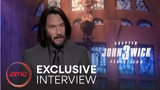 JOHN WICK: CHAPTER 3 - PARABELLUM - Exclusive Interview (Keanu Reeves, Halle Berry) | AMC Theatres