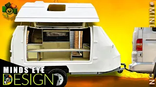 BADGER CAMPER TRAILER EXPANDING ROOF BECOMES AN EXTRA ROOM