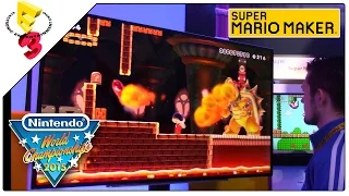 Super Mario Maker E3 Demo - Nintendo World Championships FINAL Level 4!