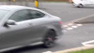 Merseyside police chase a stolen mercedes