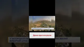 🛸 На Запоріжжі два дрони скасували "вибори"