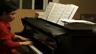 Wenyu Shen plays Bach Invention No.4 in D Minor BWV 775