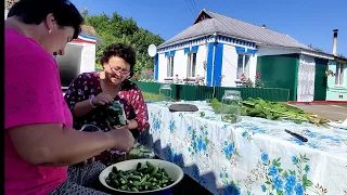 Украинское село🌻Закрываем огурцы , самый вкусный и простой рецепт