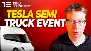 A Surprise at Tesla's Semi Truck Delivery Event