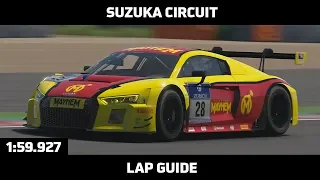 Gran Turismo Sport - Daily Race Lap Guide - Suzuka Circuit (Gr. 3 Audi R8 LMS)
