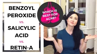 Diffrence between Benzoyl Peroxide vs Salicylic Acid vs Retin A