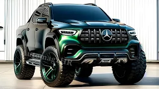 2025 Mercedes X-Class Pickup Launched - More Modern and More Powerful