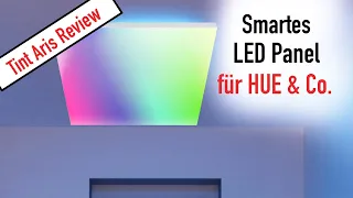 SMARTE XXL PANEL LAMPE MIT ZIGBEE!! TINT ARIS REVIEW