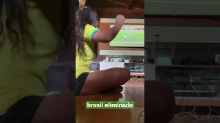 BRASIL ELIMINADO NOS PÊNALTIS, MARQUINHOS PERDEU😭😡