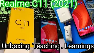 Unboxing  the New  package Realme C11 (2021)  best learning phone