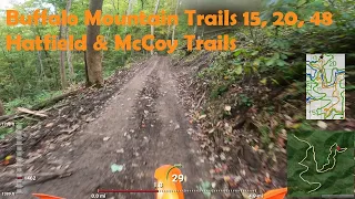 Buffalo Mountain Trails 15, 48, & 20 - Hatfield & McCoy Trails