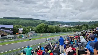 Formula 3 sprint race at SPA Francorchamps seen from Kemmel 29.07.2023