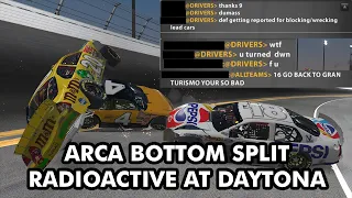 iRacing ARCA Daytona Bottom Split Radioactive