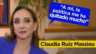 CLAUDIA RUIZ MASSIEU: NO me voy a prestar a una SIMULACIÓN | El Nido de la Garza | Mónica Garza