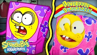 The Kuddly Krab IRL! 🧸 | "Bossy Boots" ...with Puppets! | SpongeBob