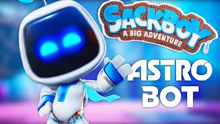 Sackboy A Big Adventure - FREE ASTRO BOT Costume DLC - PS5 Gameplay