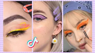 Graphic Liner  ~ tiktok makeup compilation