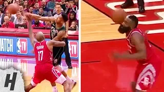 Giannis Antetokounmpo HITS James Harden In The Head with Ball | Bucks vs Rockets - January 9, 2019