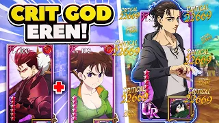 TYR FIXES EREN! EREN CAN'T MISS A CRIT WITH THIS PVP TEAM! | Seven Deadly Sins: Grand Cross