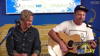 Switchfoot acoustic performance of “Live it Well” at the 94.9 KLTY Studios