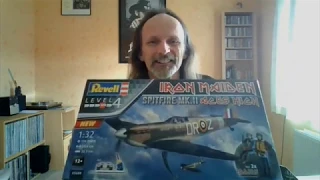 Plain Talking Reviews: Revell's 1:32 Iron Maiden Aces High Spitfire MkII