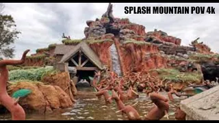 Splash Mountain 2023 FULL Ride POV [4K] Disneyland