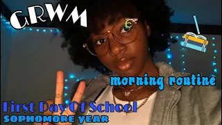 GRWM FOR THE FIRST DAY OF MY SOPHMORE YEAR || Rowshaye