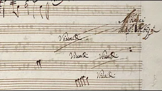 VIVALDI | Concerto RV 257 in E♭ major | Original manuscript