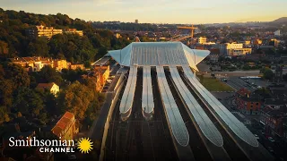 A Belgian Train Station From The Future? 🚄 How Did They Build That? | Smithsonian Channel