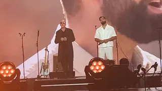 Kendji et Florent Pagny le 17/06/23 à la chanson de l’année