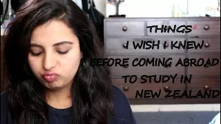 Things I Wish I Knew | Studying Abroad | New Zealand