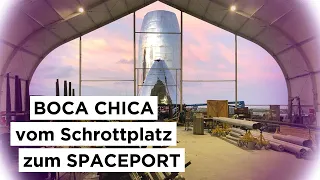 Die Starship Produktionsanlagen von SpaceX in Boca Chica Texas - #64