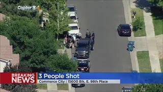 3 People Shot In Commerce City Neighborhood