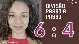 "6/4" "6:4" "Dividir 6 por 4" "Dividir 6 entre 4" "6 dividido por 4" "Como dividir por 4?"