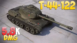 T-44-122 - 4 Kills 5.8K DMG - Memorable! - World Of Tanks