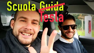 Impariamo a (NON?) guidare Tesla Model 3 con Sebastiano