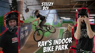 Ray's Indoor Bike Park With Our STEEZY Friends + BIG NEWS!